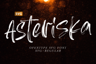 Asteriska: A Display Font with Bold, Realistic Character