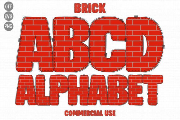 Brick: The Color Font That Brings Natural Texture to Your Designs