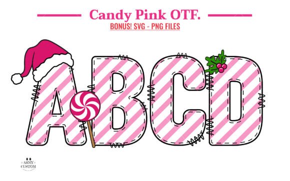 Candy Pink: A Festive Font for Holiday Cheer