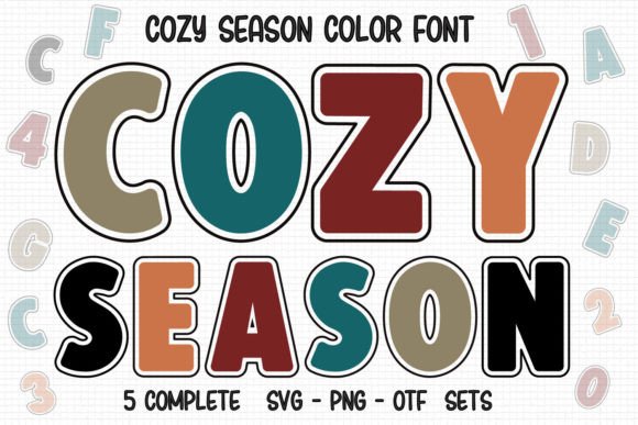 Cozy Season: Your Go-To Typeface for Youthful & Joyful Design