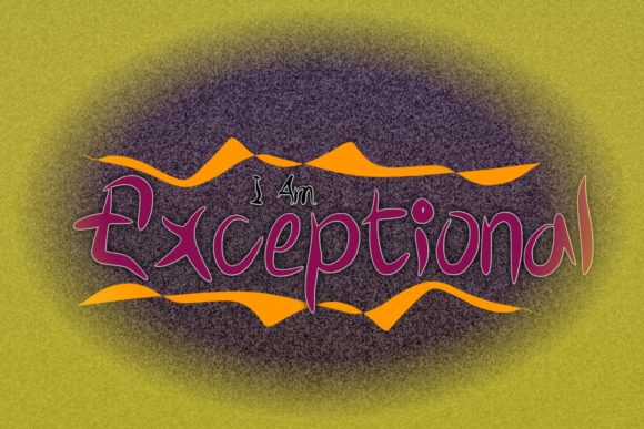 Explore the Delicate Swashes of I Am Exceptional