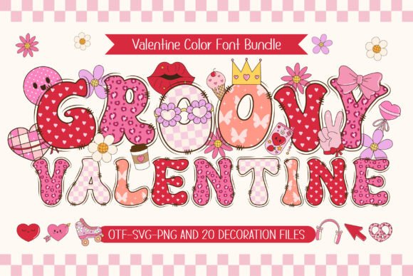Groovy Valentine: A Typeface for Playful Romance