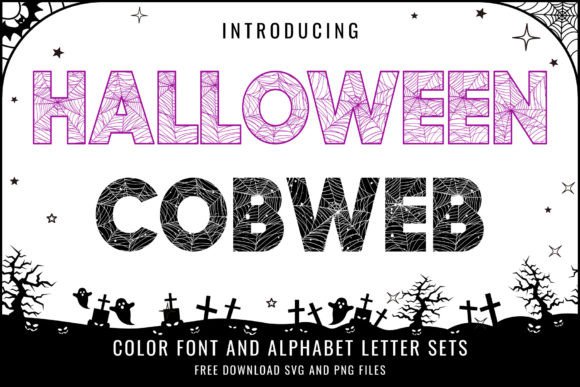 Halloween Cobweb: A Playful Type for Bold Seasonal Designs