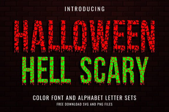Halloween Hell Scary: The Blood-Drenched Font for Frightful Designs