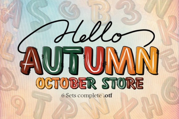 Hello Autumn: A Font for the Entire Holiday Season