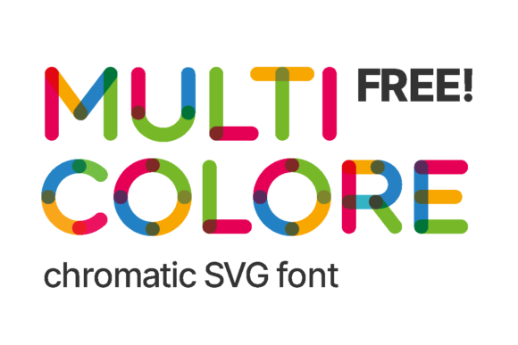 Multicolore: A Bold Color Font for Vibrant Designs