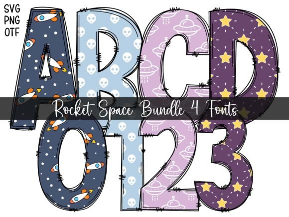Rocket Space: A Bold Typeface for Galactic Designs