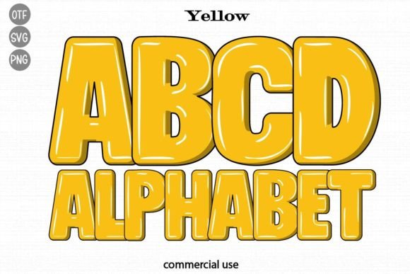 The Yellow Typeface: A Burst of Sunshine for Your Projects