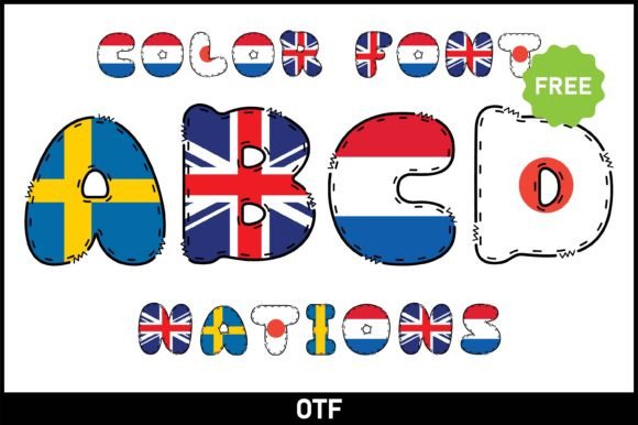 Unleash Creative Energy with the Nations Typeface